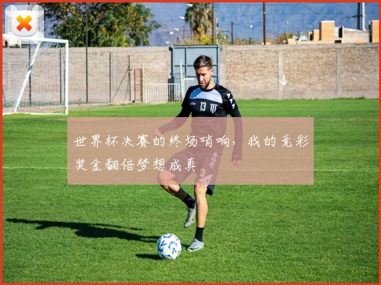 世界杯决赛的终场哨响,我的竞彩奖金翻倍梦想成真