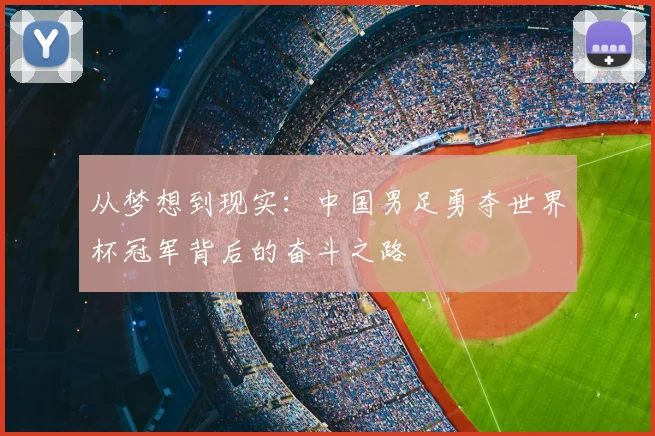 从梦想到现实：中国男足勇夺世界杯冠军背后的奋斗之路