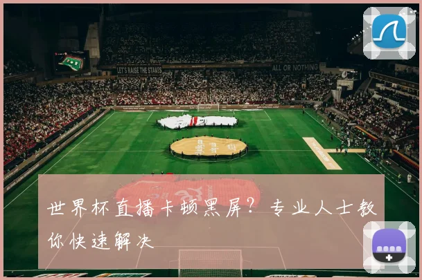 世界杯直播卡顿黑屏？专业人士教你快速解决
